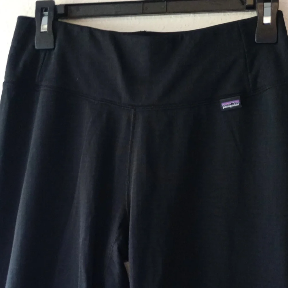 Patagonia Pull On Thermal Weight Capilein Baselayer Polartech Size M Leggings - Picture 2 of 8